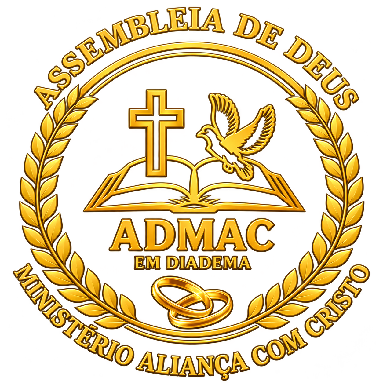 Logo ADMAC em Diadema — Assembleia de Deus, Ministério Aliança com Cristo